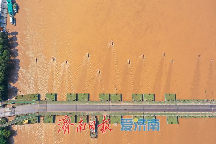 黄河济南段迎秋汛考验 多举措力保安澜