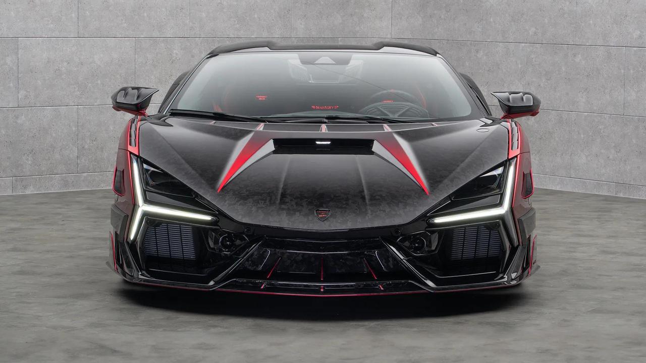 Mansory和F1哈斯车队的奥康合作，推出1of1的定制兰博基尼Revue