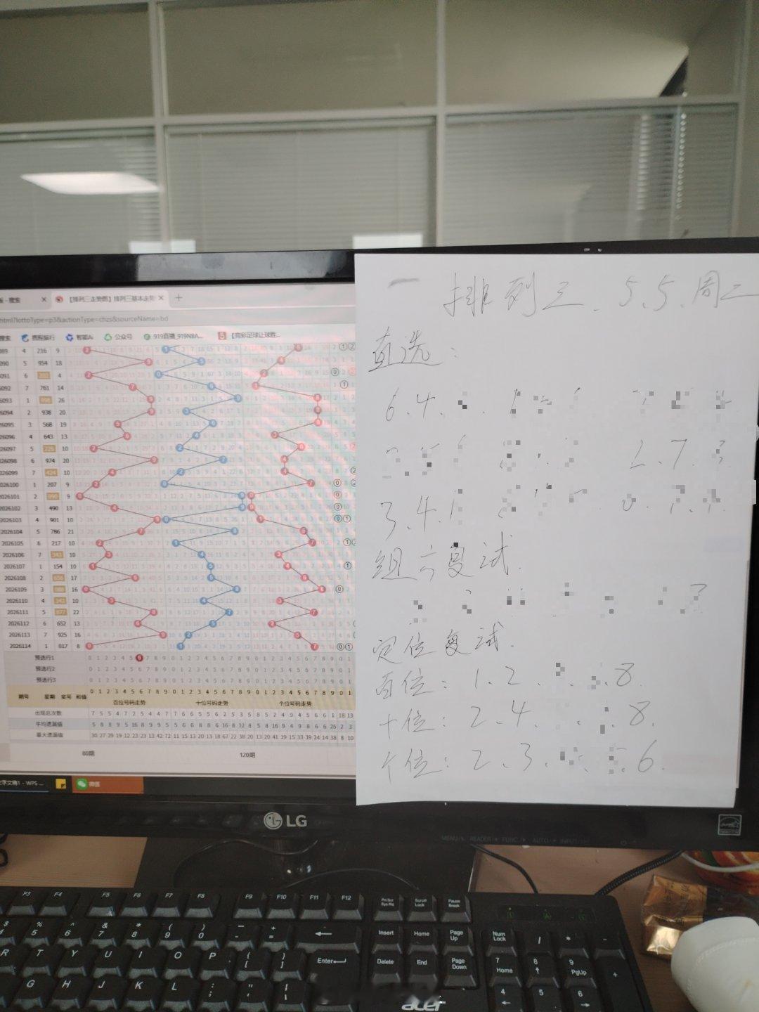 数字硬货来了，好东西呦需要的来找我阿良共赢团排列三推荐体彩