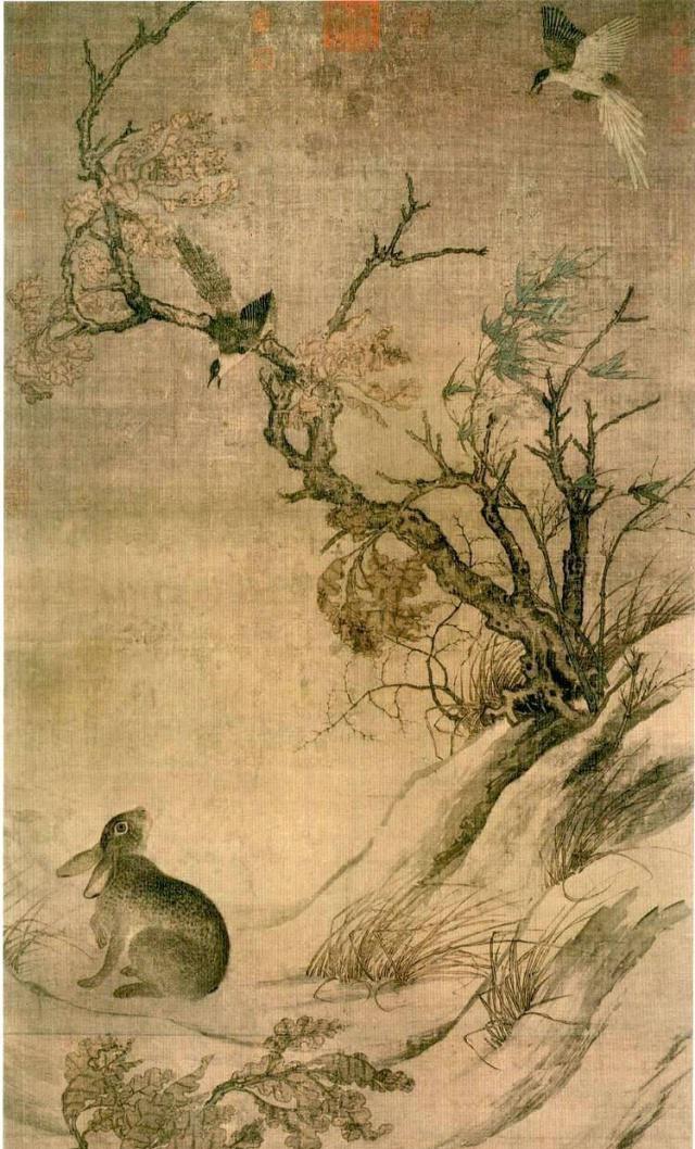 1962年，一位专家拿15倍放大镜，检查一幅2米长的无名氏古画，突然，他在画右侧