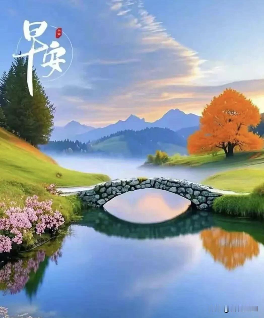 早安！心怀阳光，步履从容，认真过好每一天。