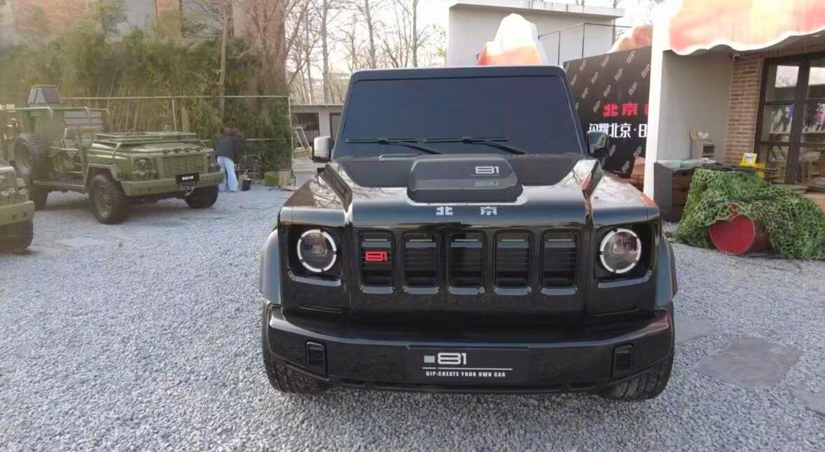 北京越野BJ81外观谍照，观音门可以。