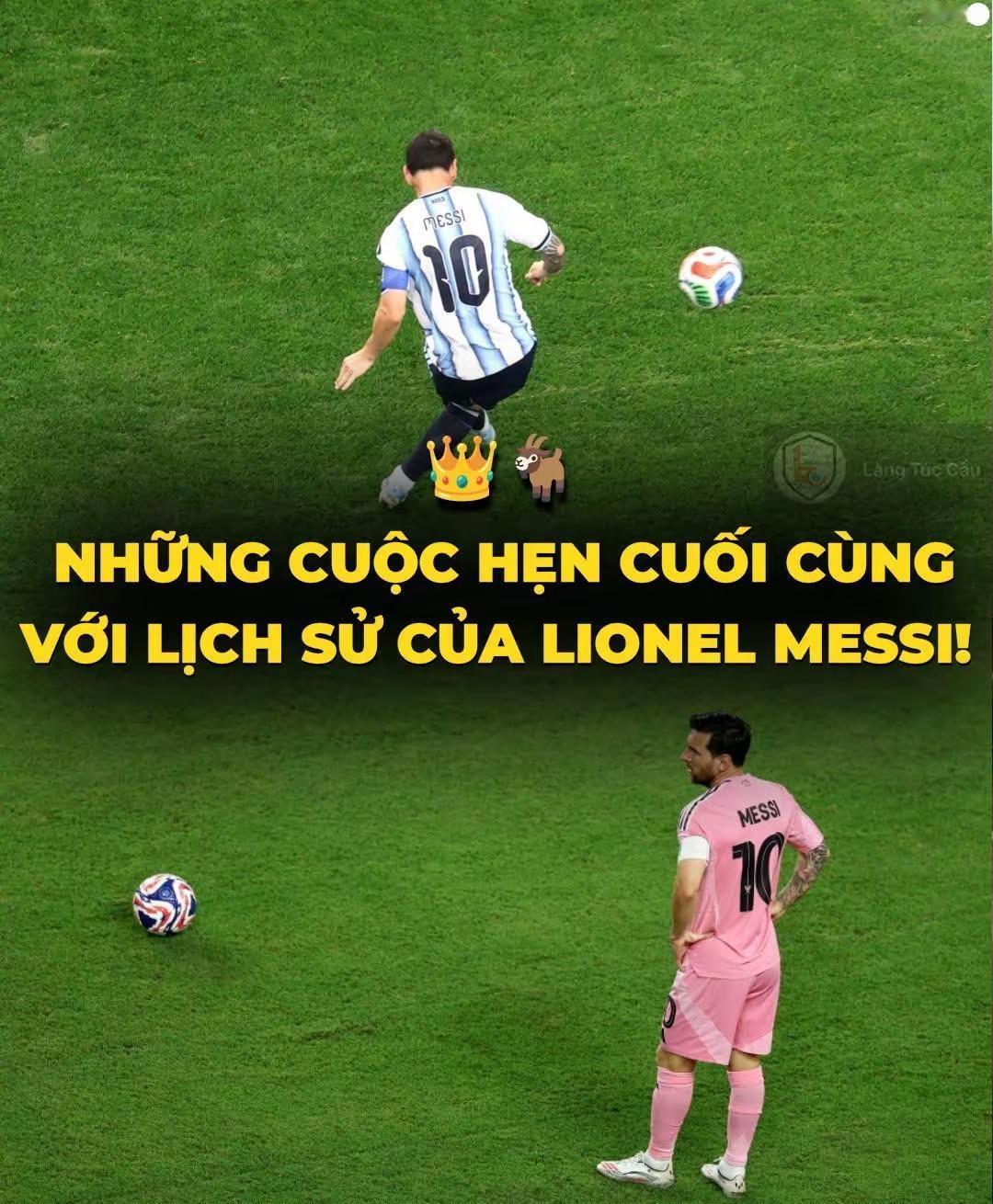 👑🐐梅西的最后征程，征服历史！✅梅西只需再进73球，即可达成职业生涯10