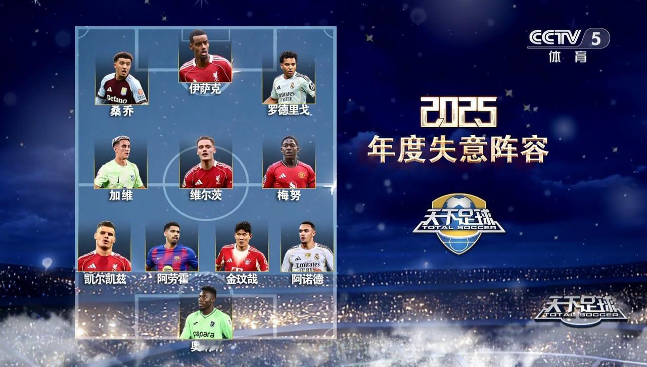 你说这套最失意阵容里谁还有救？说实话，除了奥纳纳去土超了就不管了，其他有几个还是