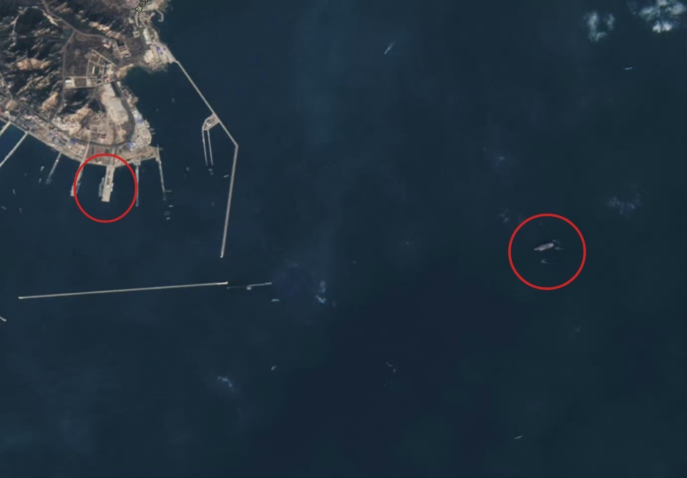 福建舰穿过台湾海峡以后，没有如台湾军方预测的那样去沪东造船厂进行改造维修，而是北