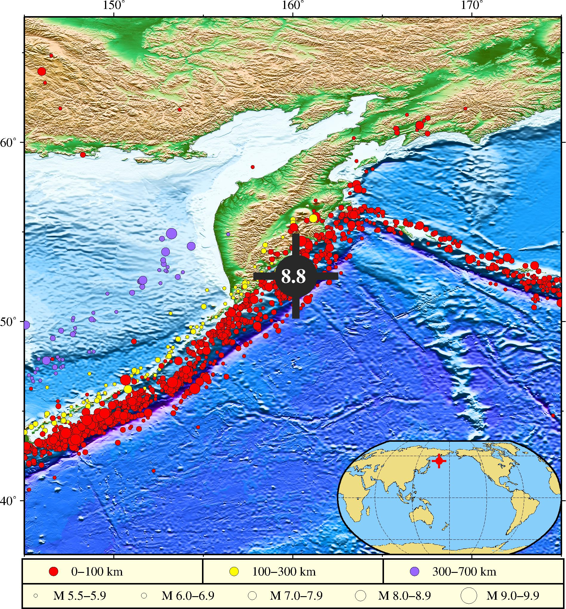 堪察加东岸远海8.8级地震引发海啸, 预计对我国部分沿岸地区造成灾害性影响