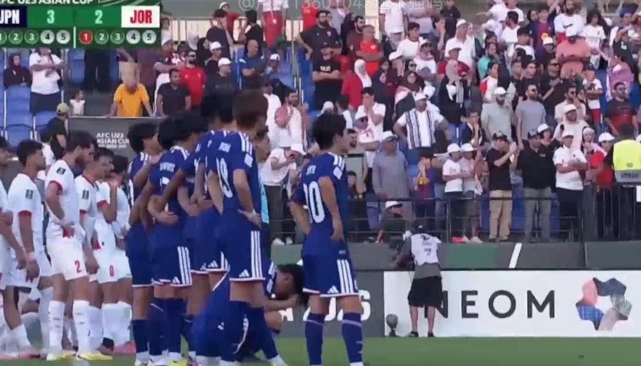 奇葩！第一次看到这种点球，∪23亚洲杯日本和约旦120分钟1比1，双方点球大战，
