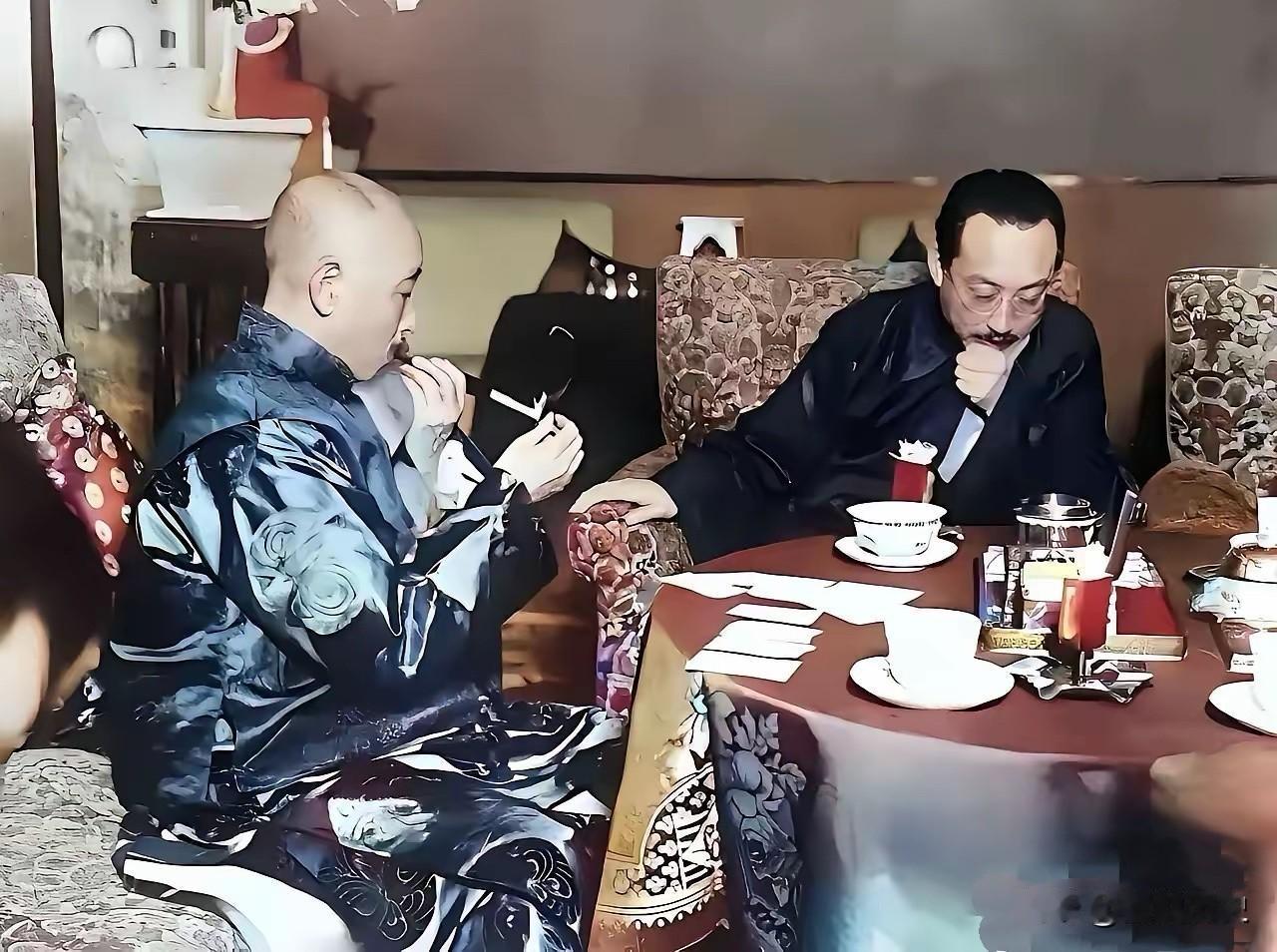 你见过真正的张作霖么？这张珍贵合影拍摄于1928年5月的一天，奉系军阀首领张