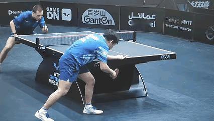 今天林诗栋2个球，被判了遮挡发球！我把镜头放慢5倍，大家看看到底遮挡了吗