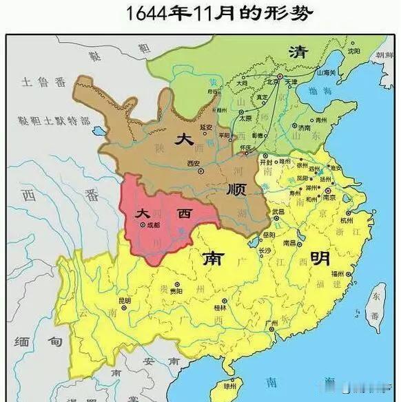 我以前一直觉得满清入关是摘桃子行为，全靠吴三桂孔有德那帮投降的明朝降兵降将在前面