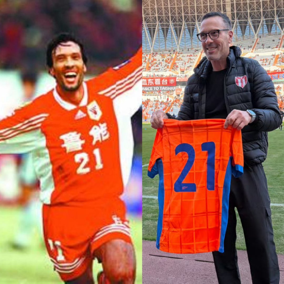 当时光的列车缓缓驶过鲁能大球场，当宿茂臻和罗麦多二十多年后再聚首，此时此刻鲁蜜们