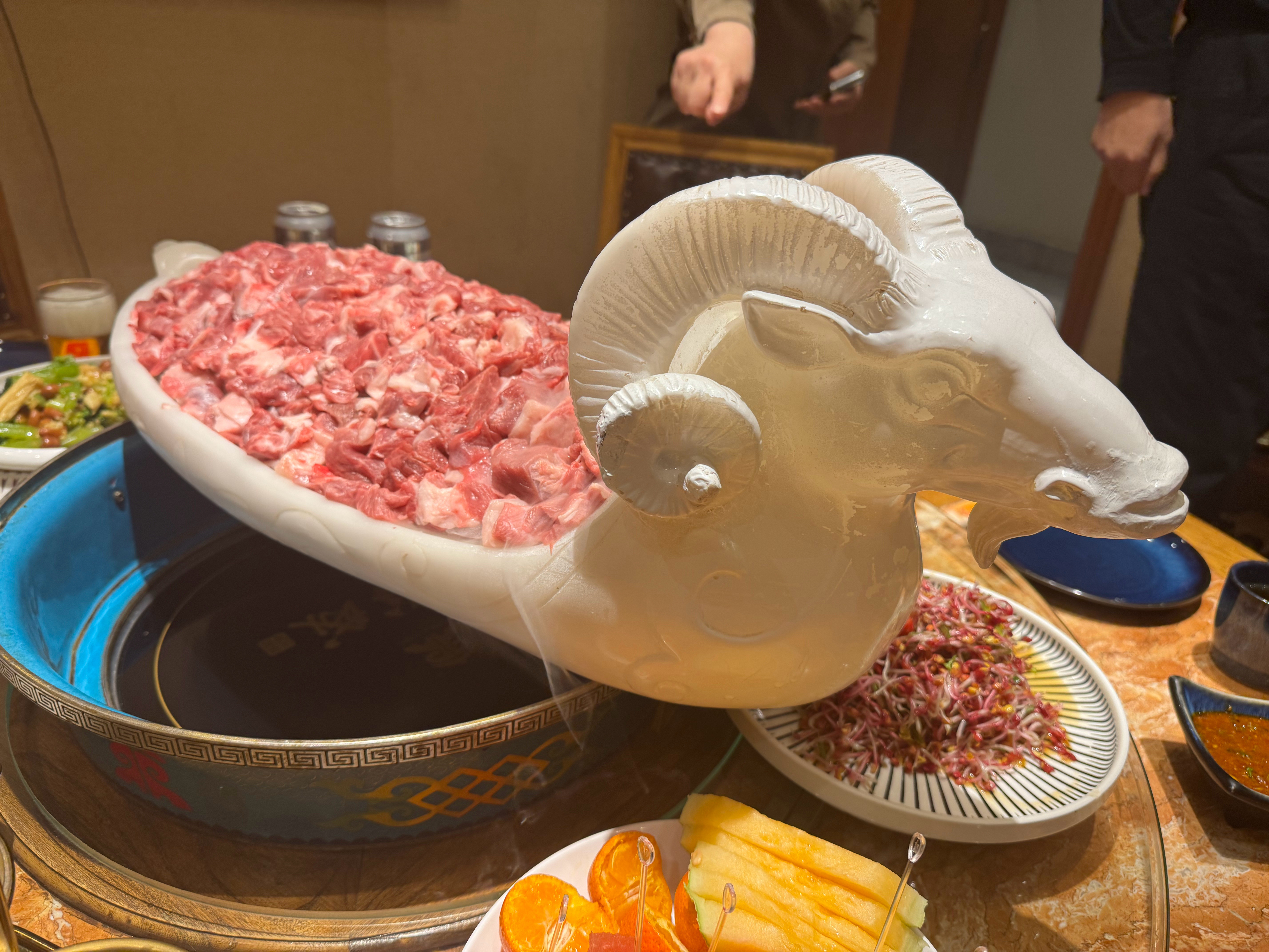 卢导说冰煮羊好吃，是真的好吃