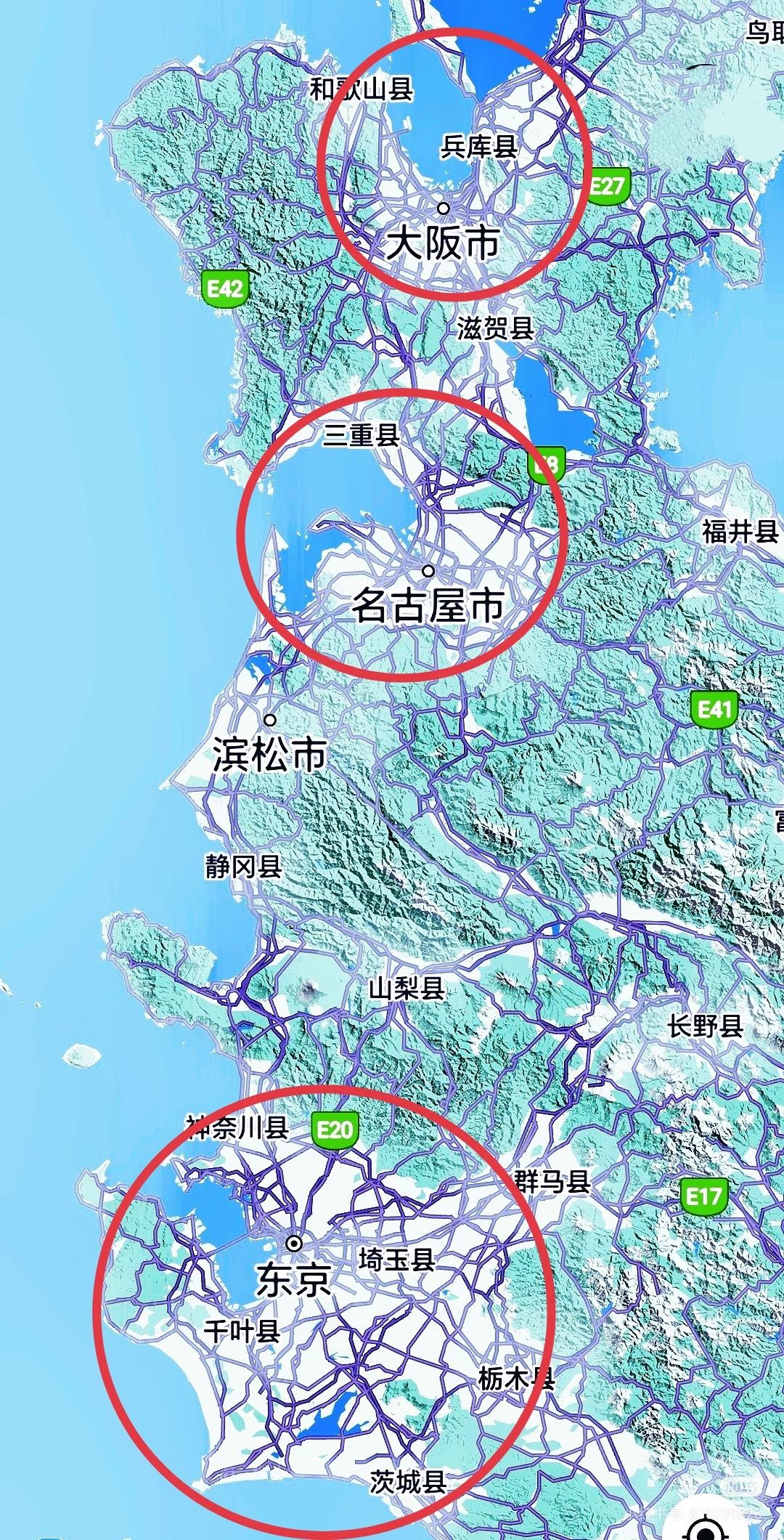 按都市圈里爱看的话～东京-横滨第一～大阪-京都-神户第二～那名古屋圈