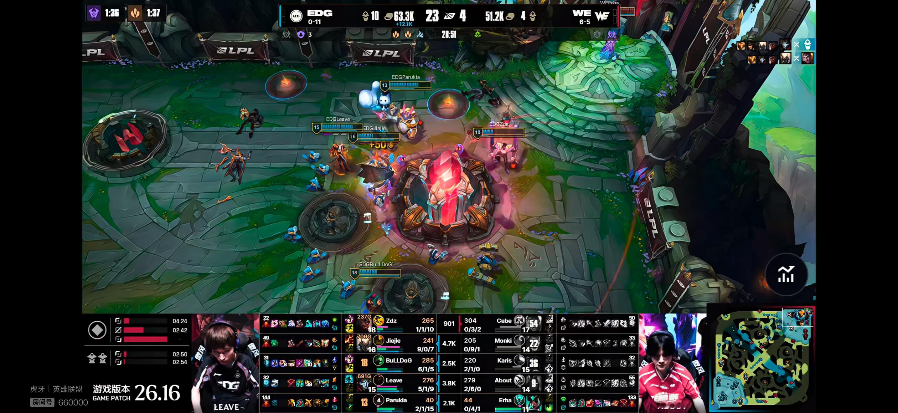 EDG1-0WEWE野辅点子王！两个人给EDG中野养的肥流油！你要说EDG