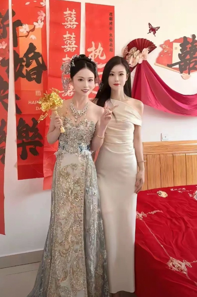 新娘的心也太大了吧，找这个当伴娘！