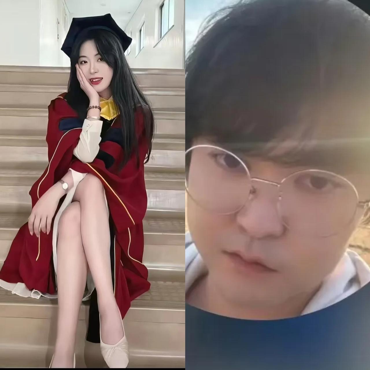 这是杀害赴韩拿毕业证女生的凶手照片，30多岁的男子，面露凶相，是中国人朝鲜族的，