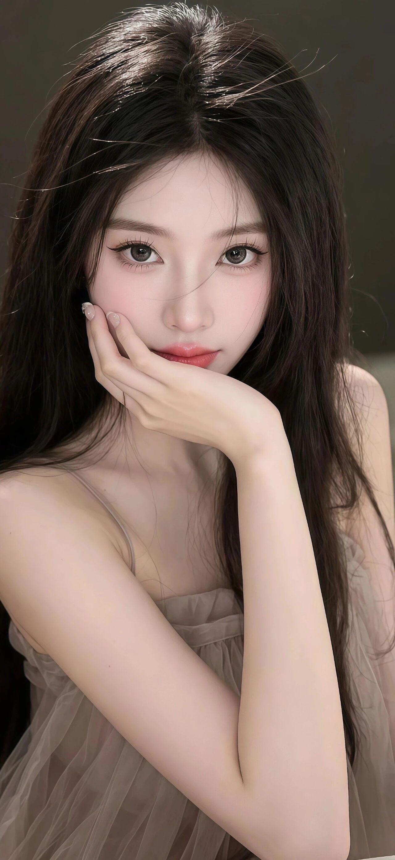 美女究竟能有多美美女究竟能有多美？黄金比例的五官、灵动的眼神、挺拔的身姿，如赫本