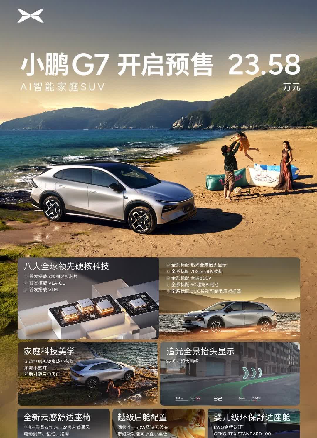 小鹏G7价格到最后肯定不是23.58万这是必然的事情[笑着哭][笑着哭][笑着哭]