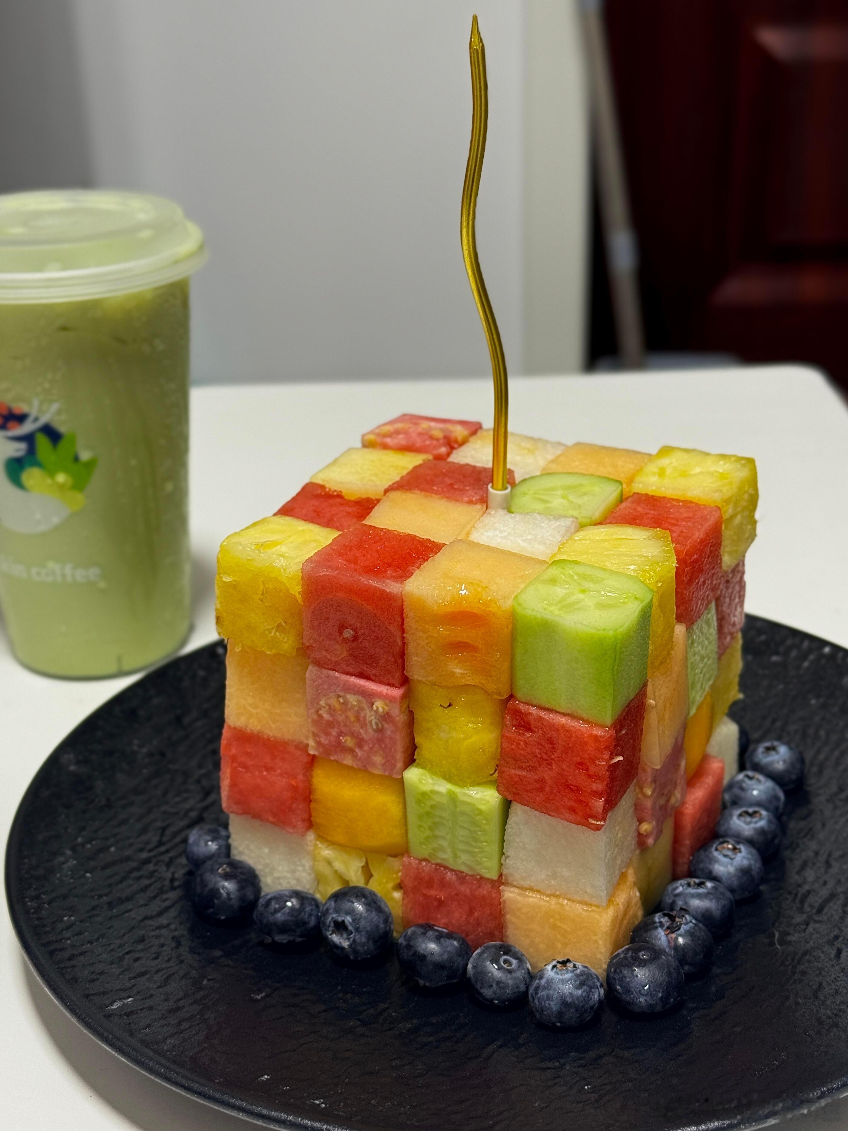 一款没有蛋也没有糕的水果蛋糕