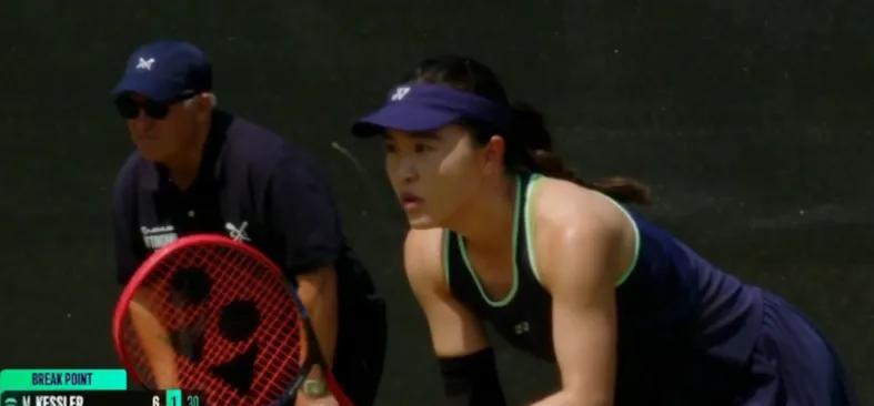 #2025赛季WTA250诺丁汉站#北京时间6月19日，在2025赛季WTA2