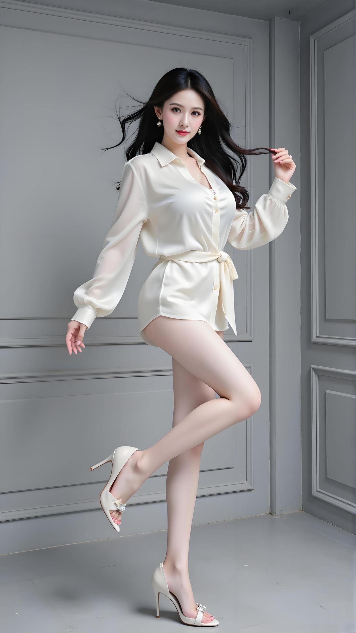 优雅白衬衫穿搭，尽显女性魅力！