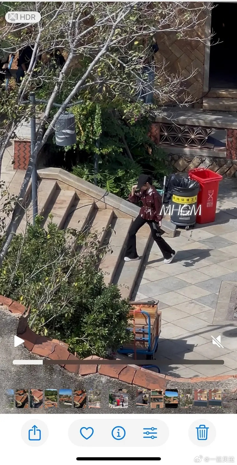 迪丽热巴AB路透你别说气质还真的不一样​​​