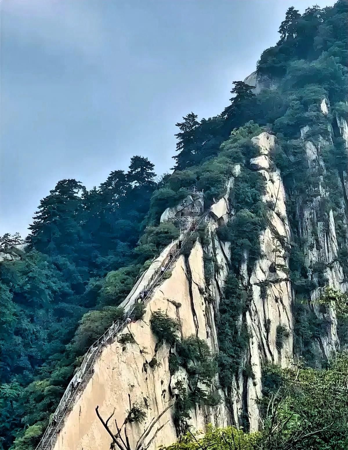 疯了！女子一天两刷华山，刚下山就被景区电话找上门，网友：以为要被拉黑清明假