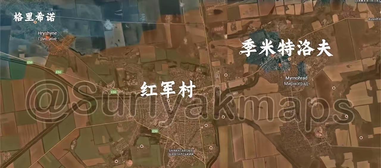 红军城方向的热度大大下降了，因为乌军也不反攻了，乌克兰和媒体尽量避而不谈，俄方则