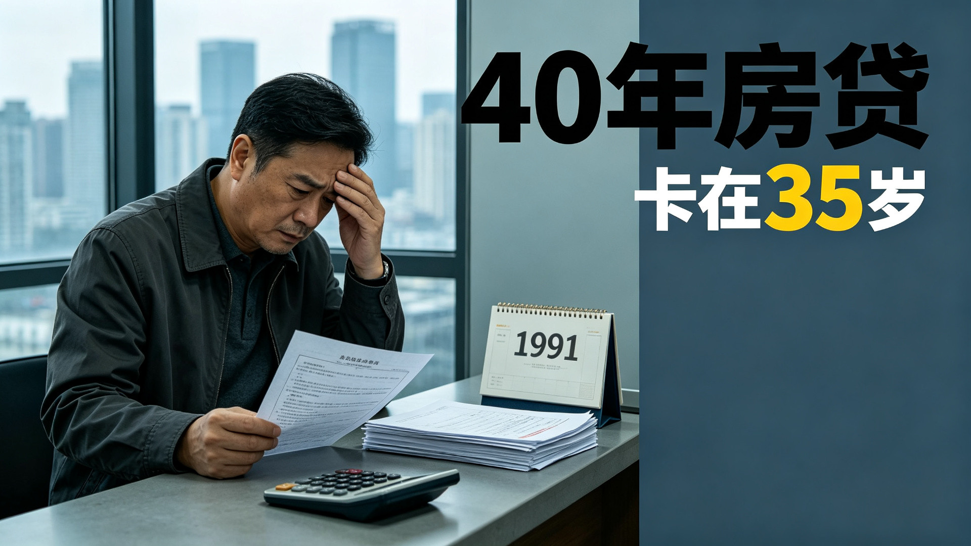 40年房贷落地上海，80后扎心了！政策刚把房贷年限放宽到40年那会儿，全网都在替购房者高兴，我也跟着