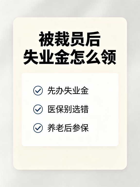 福州被裁员｜失业金申领全过程✅