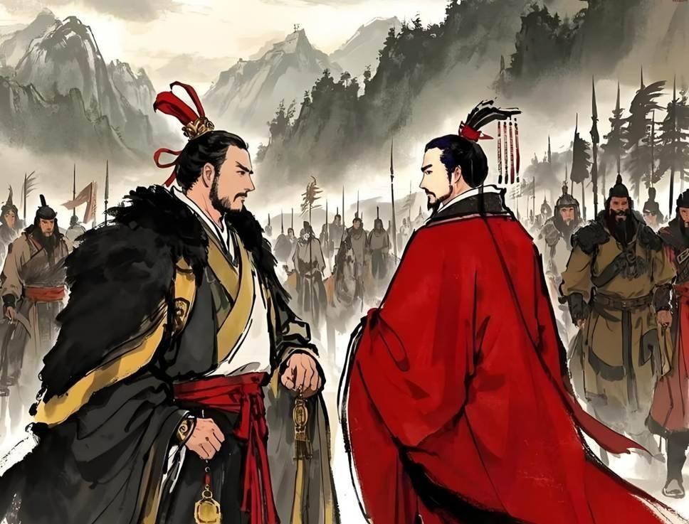 不是项羽不够快，刘邦的进军路线还远一些，而是项羽碰到了刘邦这个千年第一速通王