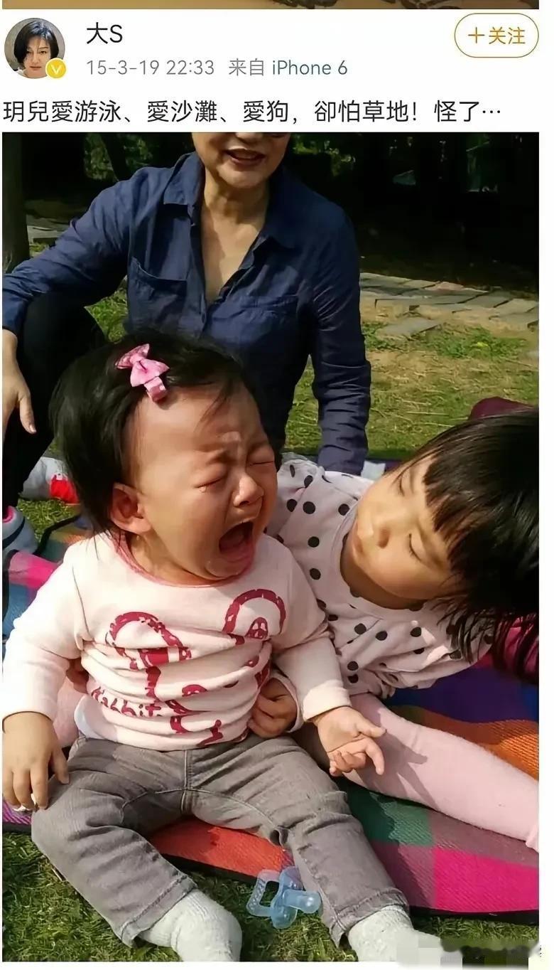 真是阴-魂-不散大S--又来了汪小菲带着孩子草原行大S之前有关的言论