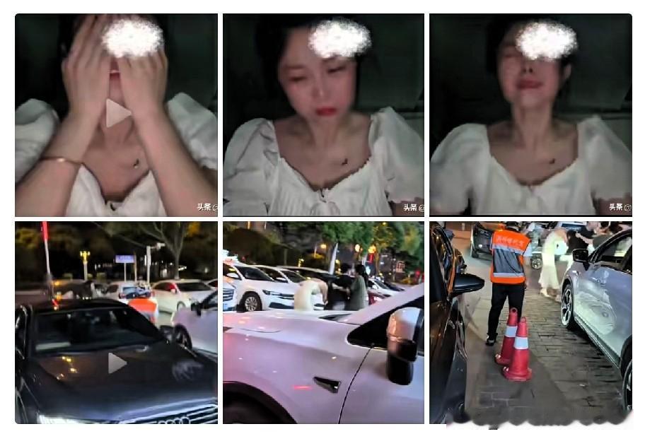 湖南长沙原配抓小三，这个小三道歉了。镜头面前哭的非常伤心，狂扇自己耳光，说以后坚