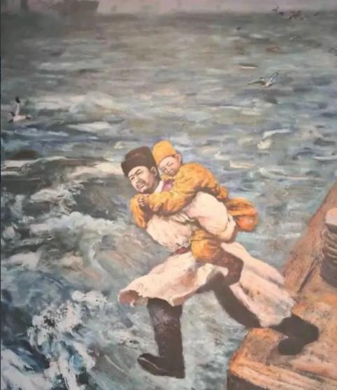 1279年，陆秀夫背起8岁的小皇帝，问道：大势已去，陛下可愿与我跳海殉国？来保我