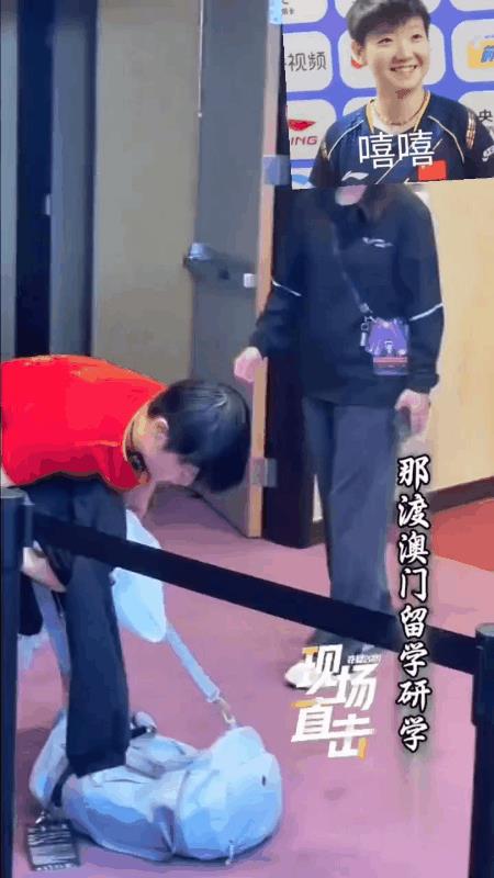 哈哈哈，莎莎拿一件，掉一件，忙忙碌碌的停不下来！德华没来，全得靠莎莎自己，德华