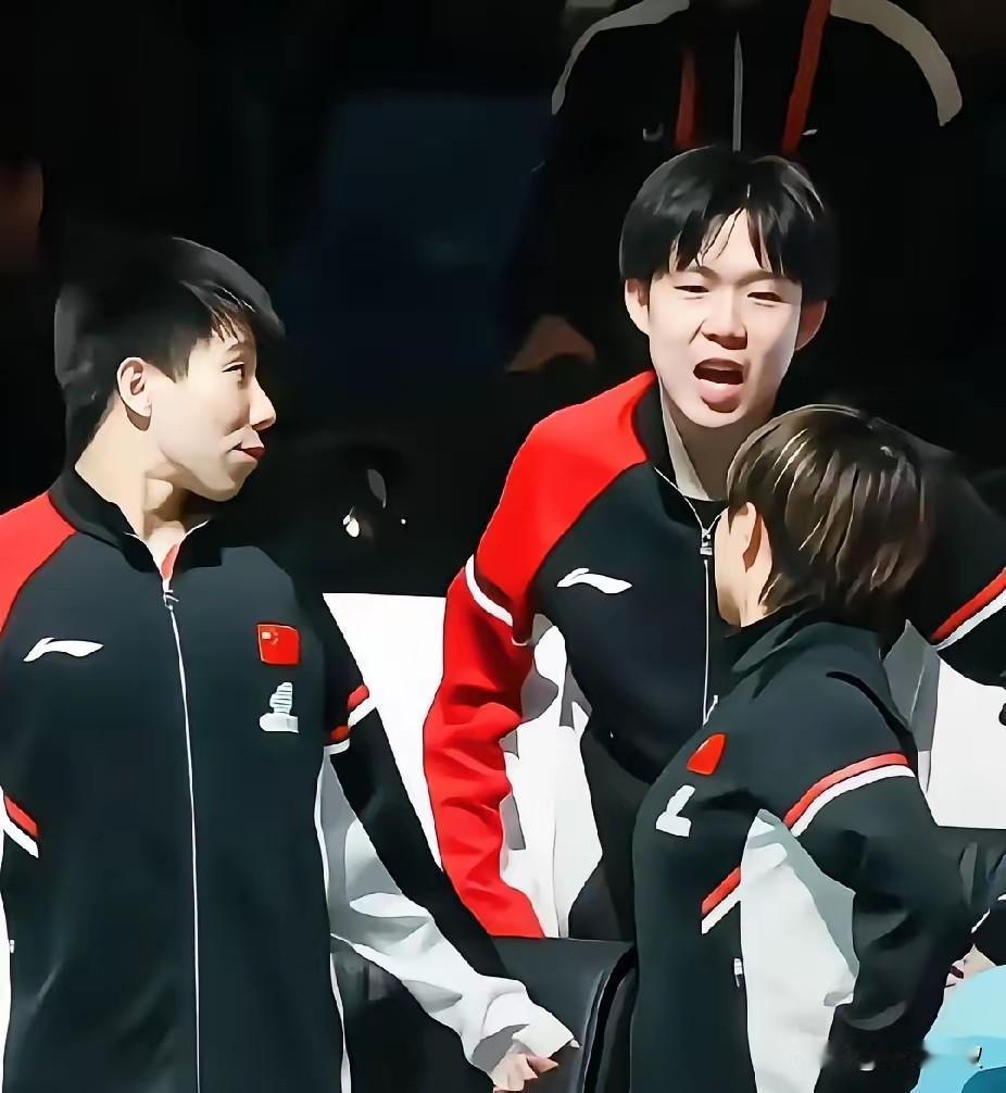 实锤了！王楚钦的竹马是王艺迪！没人反对吧！两人太能唠嗑了，从前天就开始聊