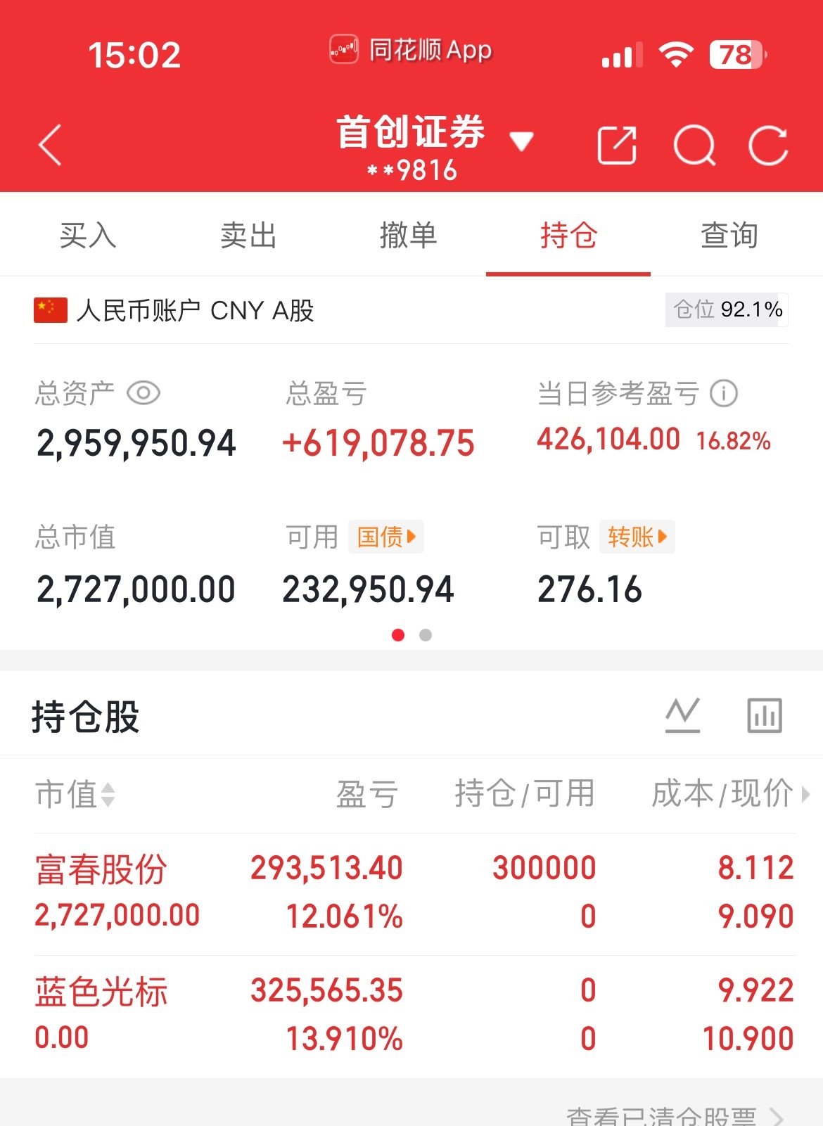 11.25实盘记录公布！
