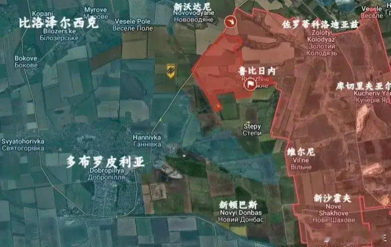 乌军第三亚速军的部队赶到了红军城以北，阻止俄军在这一带的快速推进。俄军也没想到自