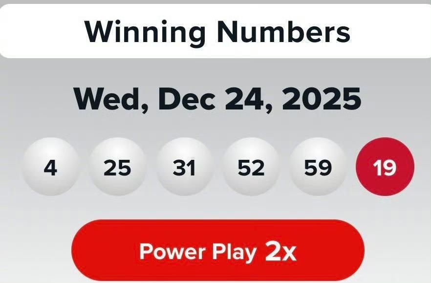 今年圣诞节，有人中了美国彩票历史上排第二的超级大奖，这可是实打实的圣诞礼物。