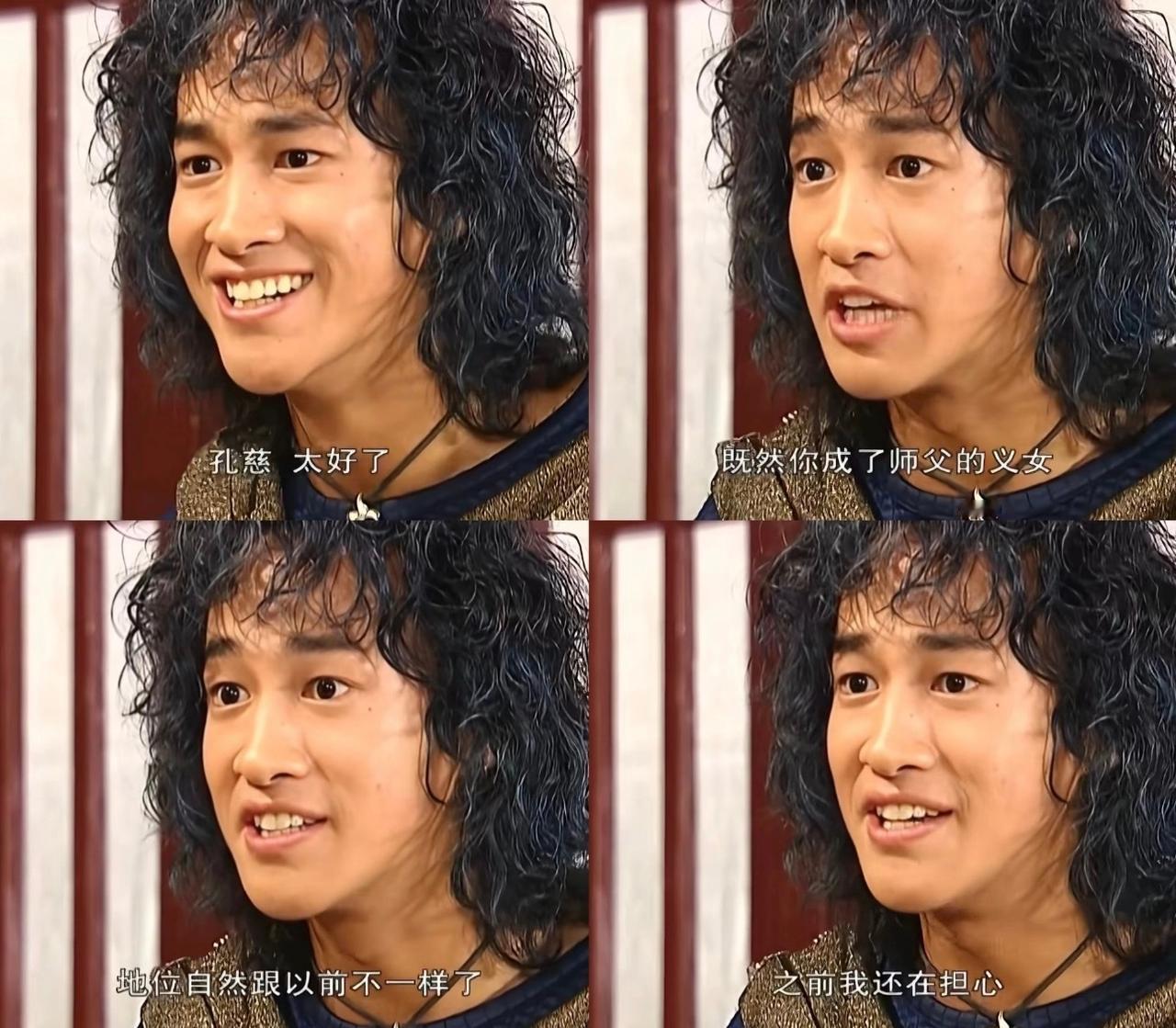 原来何润东拍《风云》的步惊云时戴得不是假发，而是他自己真实的头发。他自己有说