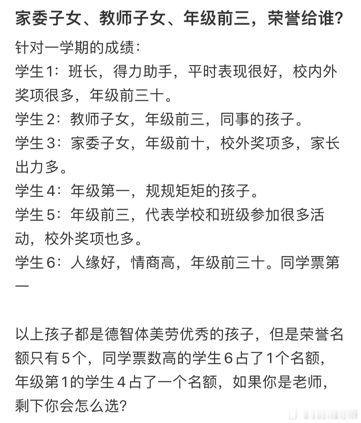 年级前三，荣誉给谁❓​​​
