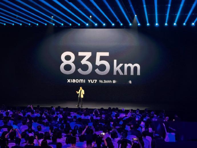 YU7标准版的续航太顶了！！835km啊啊啊新能源SUV能耗控制做得最好的，之前