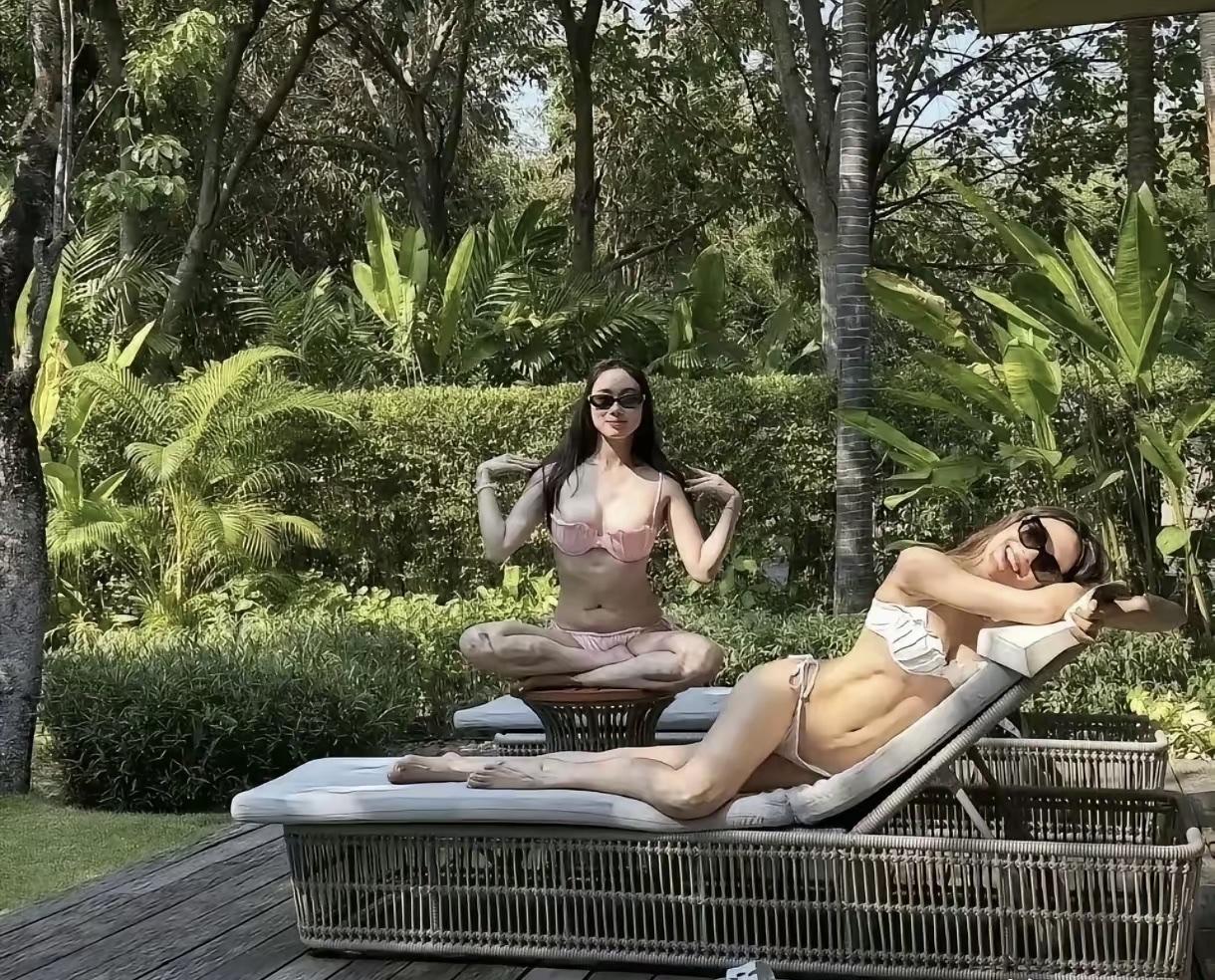 终于理解男人为啥好色了！我一个女人看到谷爱凌和何超欣的比基尼照片都要垂涎欲滴了