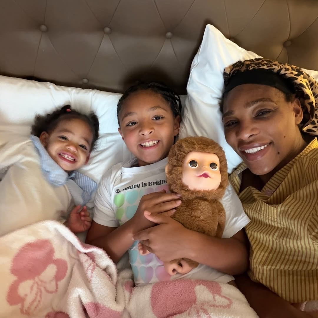 小威廉姆斯和她的宝贝女儿们像不像？网球talking大会网球