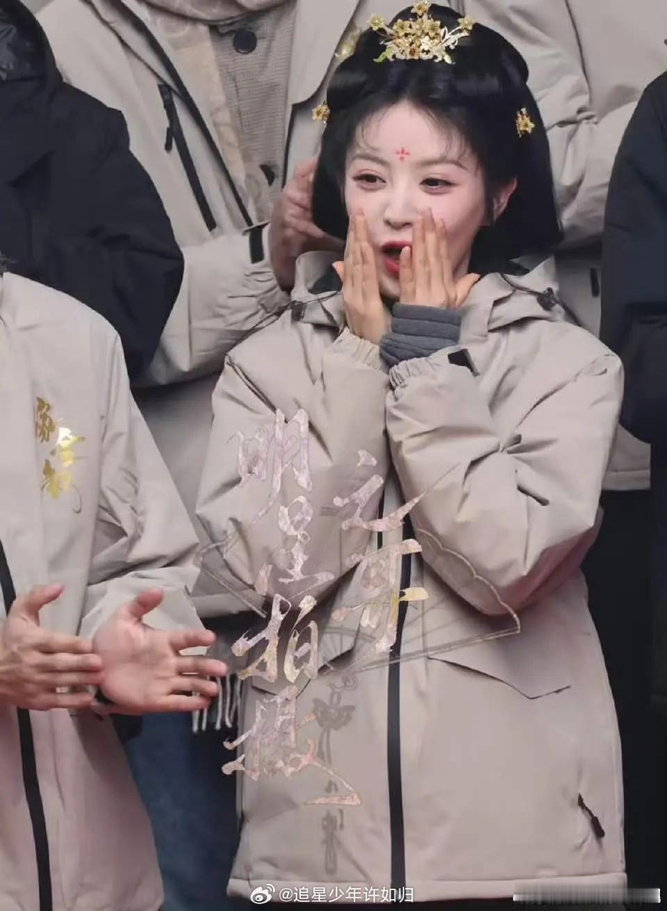 田曦薇新剧开机被网友发现造型完全复刻了子夜归的造型，你们觉得像吗