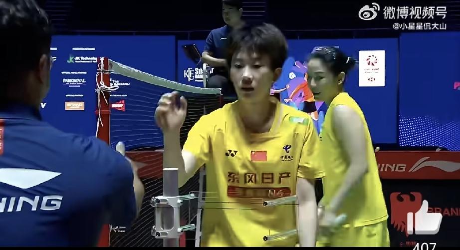 🔥国羽女双强势包揽本站冠亚军[赞][大笑]！刚刚，国羽女双组合贾一凡/张殊贤