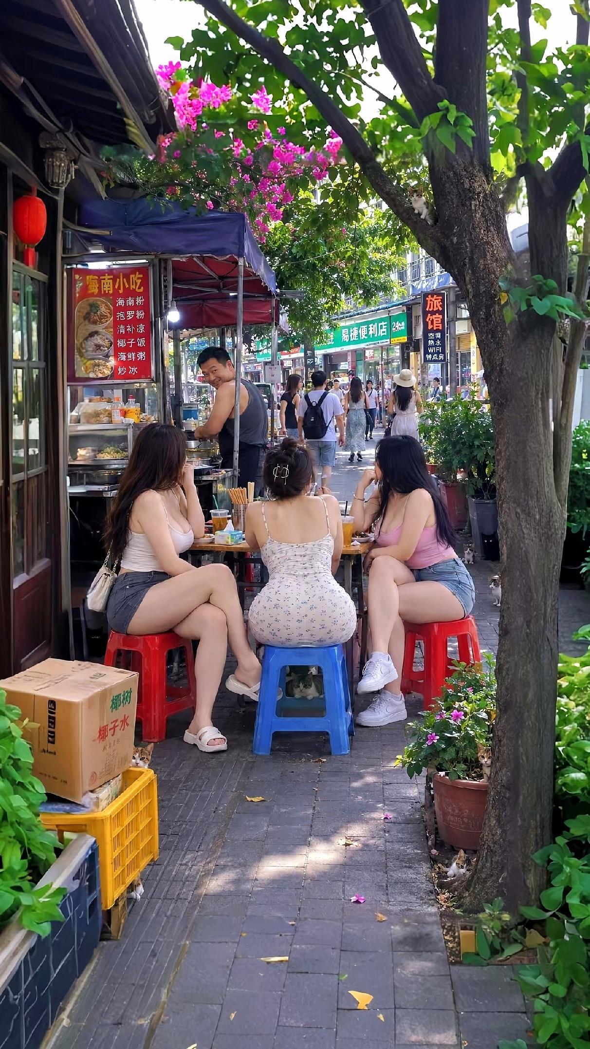 海南小吃到底好不好吃，不知道这是哪里，好想去尝一尝啊🤤🤤🤤🤤