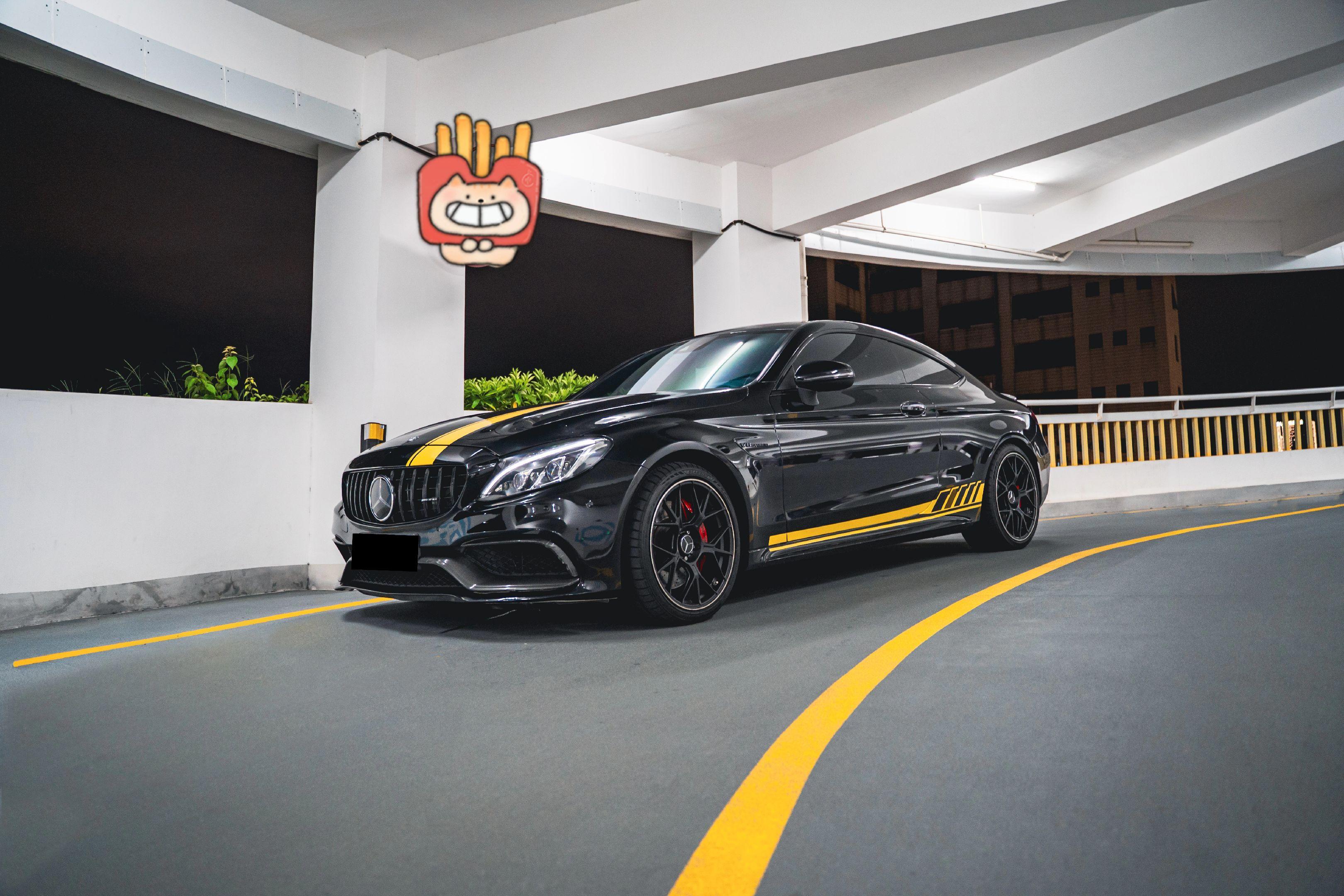 大排量V8！奔驰C63 AMG