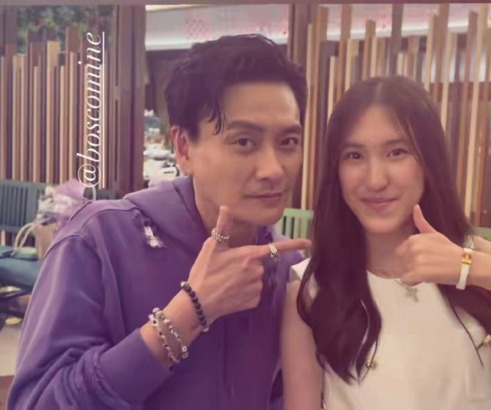 郭可盈自曝女儿被星探发掘，称全家已婉拒，15岁女儿长得像林文龙