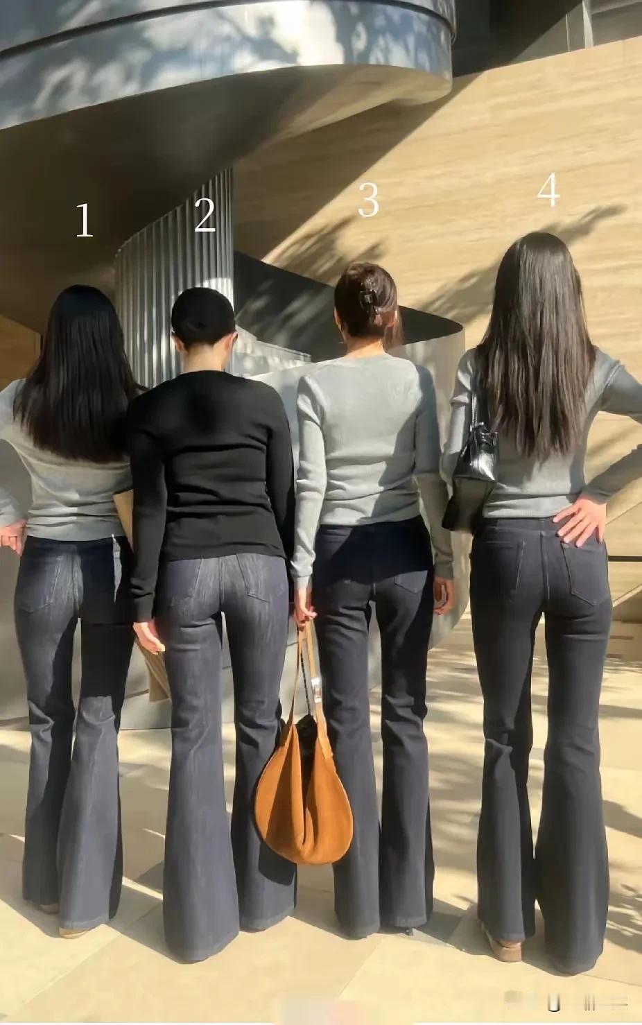 四个美女，只有一个是宝妈，谁能指出来？[？？？]